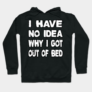 I have no idea Hoodie